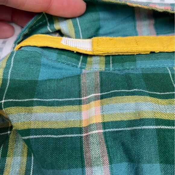 Cat & Jack collared long sleeve onesie with Velcro bow tie. - Picture 7 of 8